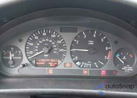 1997 BMW 328Is from USA, damaged, VIN WBABG2320VET34596